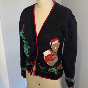 Ugly Vintage Christmas Cardigan